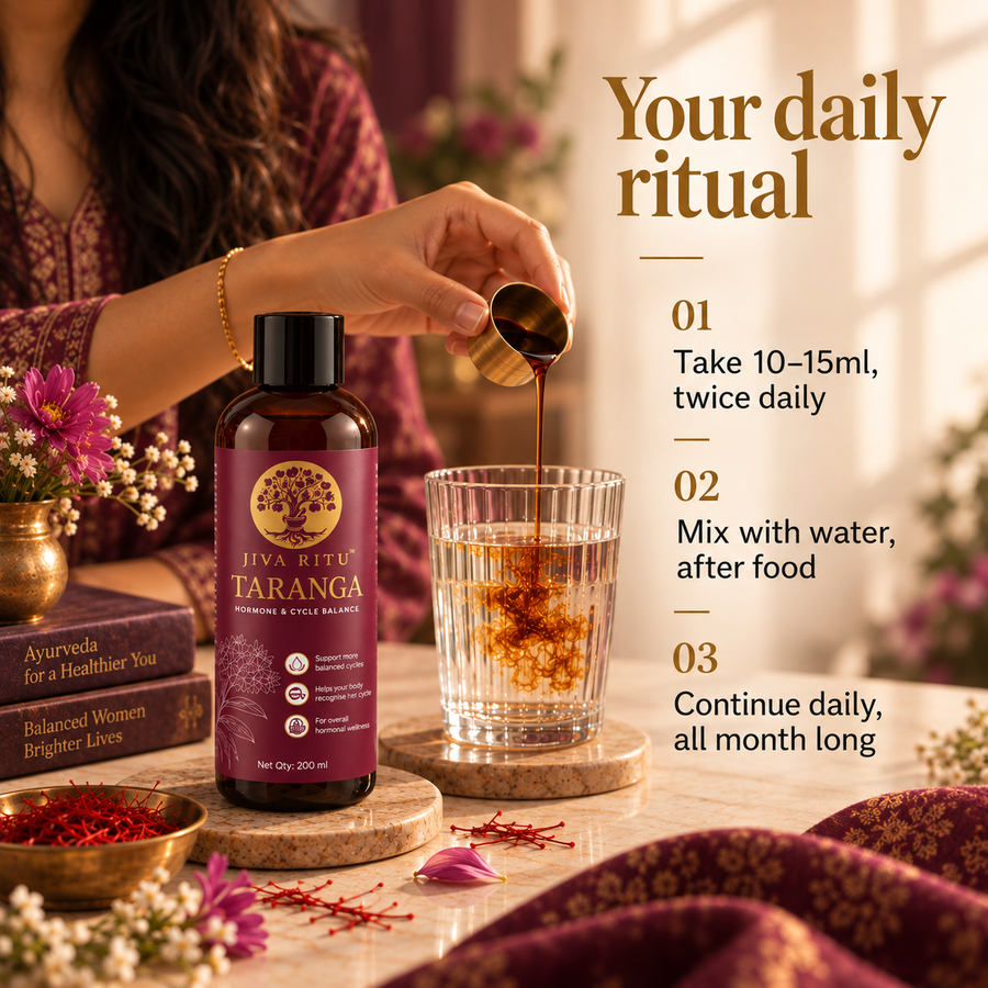 JivaRitu Taranga — five herbs, one balance
