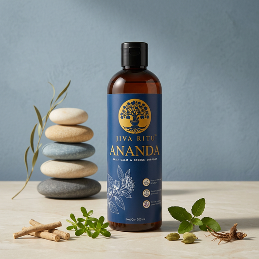 Jiva Ritu Ananda — Daily Calm & Stress Support